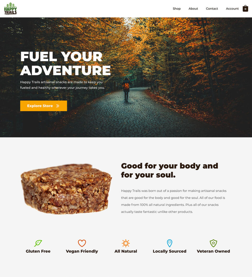 Happy Trails Website